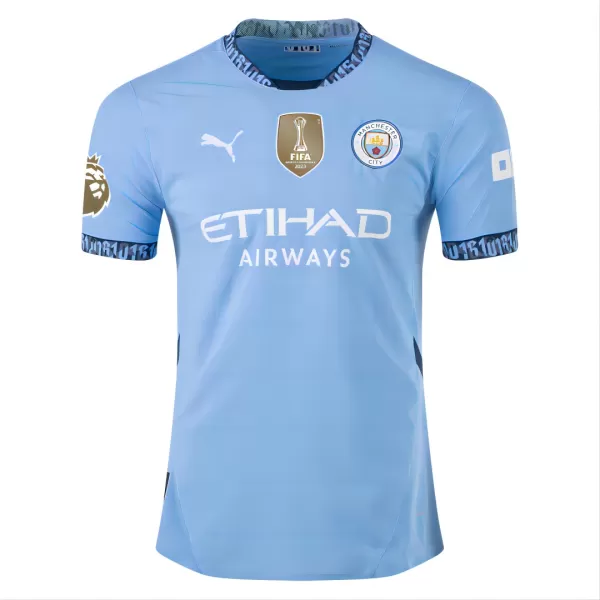 Manchester City Home Match Jersey Player Version - minejerseys