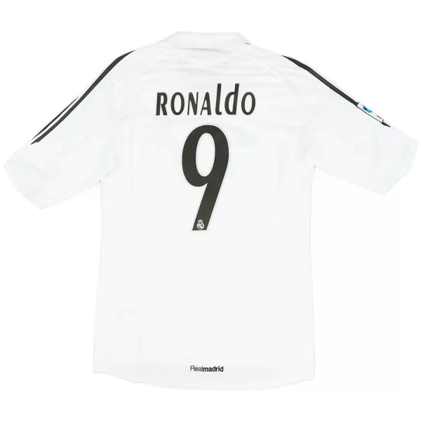 Ronlado #9 Retro Real Madrid Home Jersey 2005/06 - minejerseys