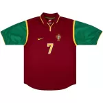 FIGO #7 Retro Portugal Home Jersey 1999 - minejerseys
