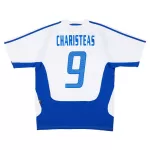 CHARISTEAS #9 Retro Greece Away Jersey Euro Cup 2004 - minejerseys