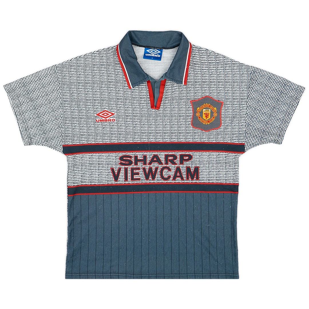 Roy Keane x Retro Manchester United Away Jersey 1995/96 - Image 2