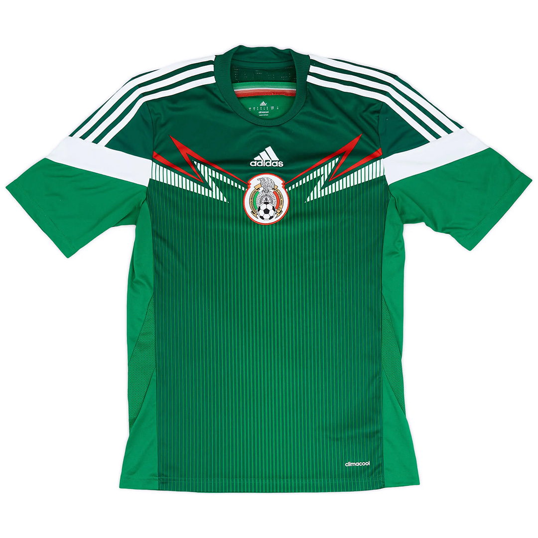 Retro Mexico Home Jersey World Cup 2014 - Image 3