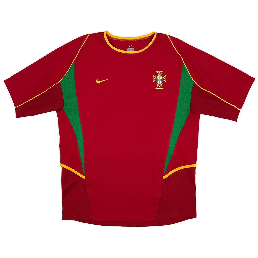 Retro Portugal Home Jersey World Cup 2002 - Image 3