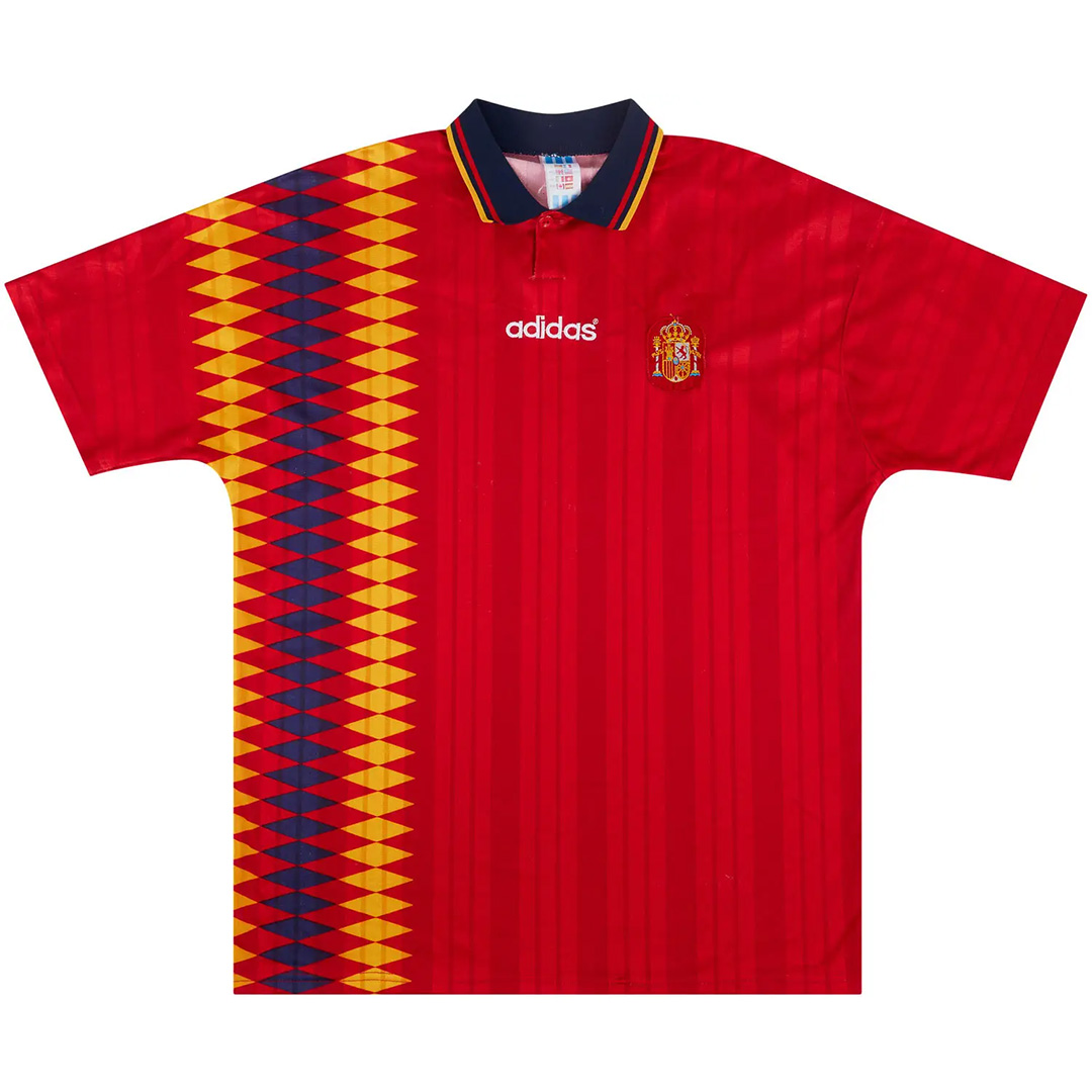 Retro Spain Home Jersey World Cup 1994 - Image 3