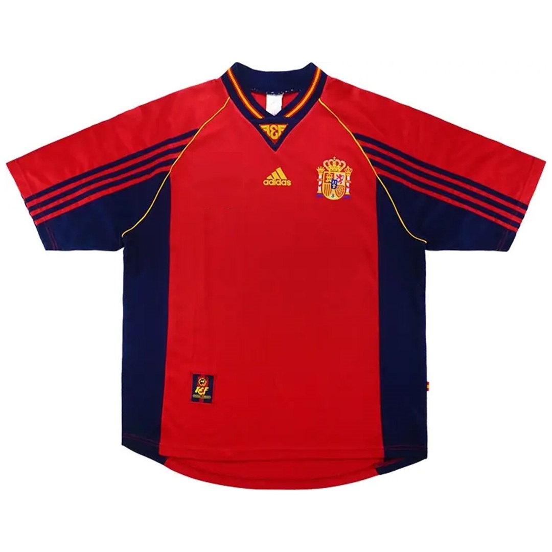 Retro Spain Home Jersey World Cup 1998 - Image 3