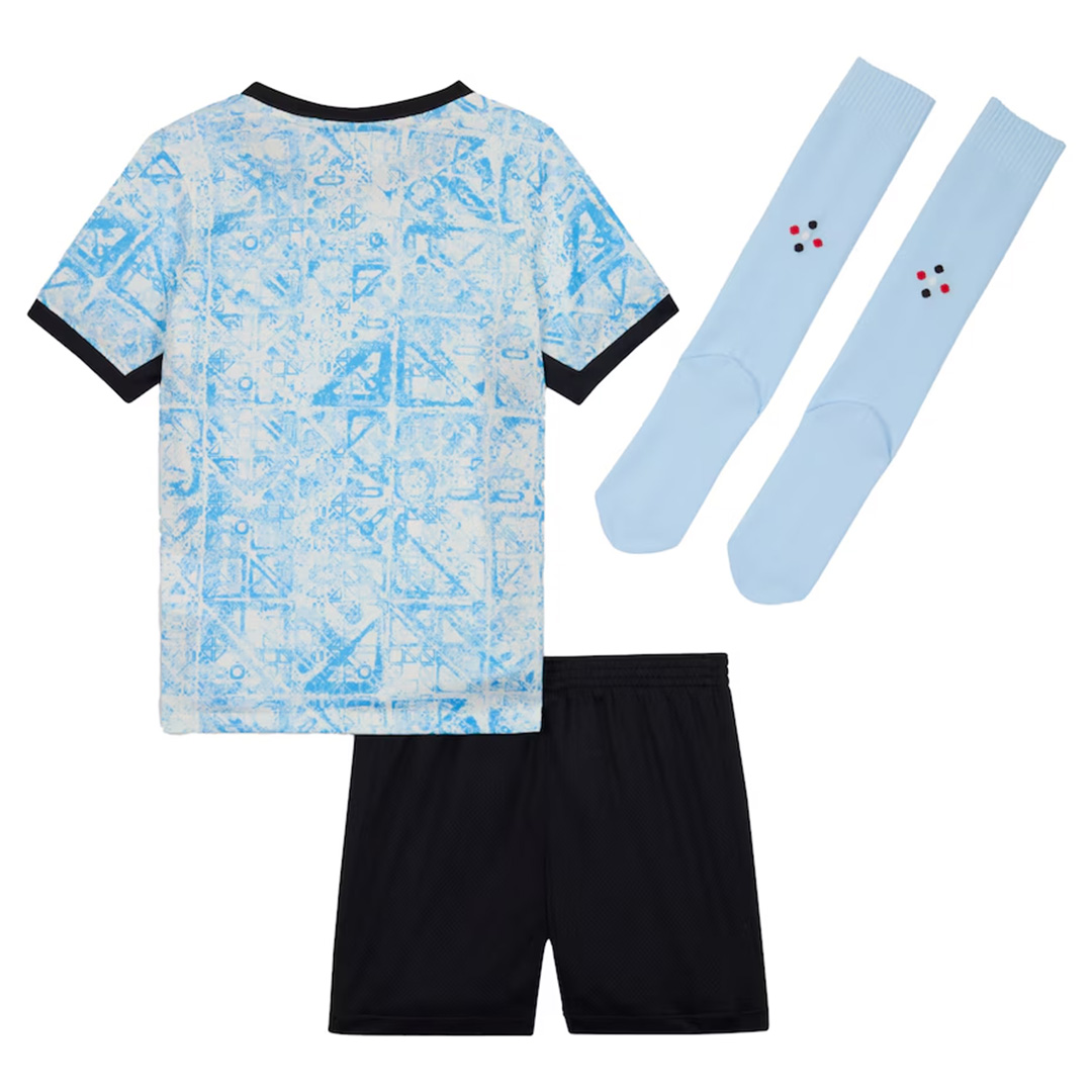 Kids Portugal Away Full Jersey Kit Euro 2024 - Image 2