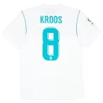 KROOS #8 Retro Real Madrid Home Jersey 2017/18 - minejerseys