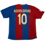 Ronaldinho #10 Retro Barcelona Home Jersey 2006/07 - minejerseys