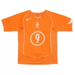 KLUIVERT #9 Retro Netherlands Home Jersey EURO 2004 - minejerseys