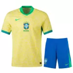[Super Replica] Brazil Home Kit (Jersey+Shorts) Copa America - minejerseys