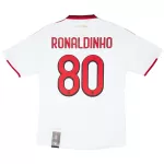 Ronaldinho #80 Retro AC Milan Away Jersey 2009/10 - minejerseys