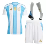 [Super Replica] Argentina Home Full Kit Copa America - minejerseys