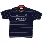 Scholes #18 Retro Manchester United Away Jersey 1999/00 - minejerseys