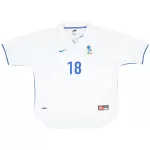 BAGGIO R #18 Retro Italy Away Jersey World Cup 1998 - minejerseys