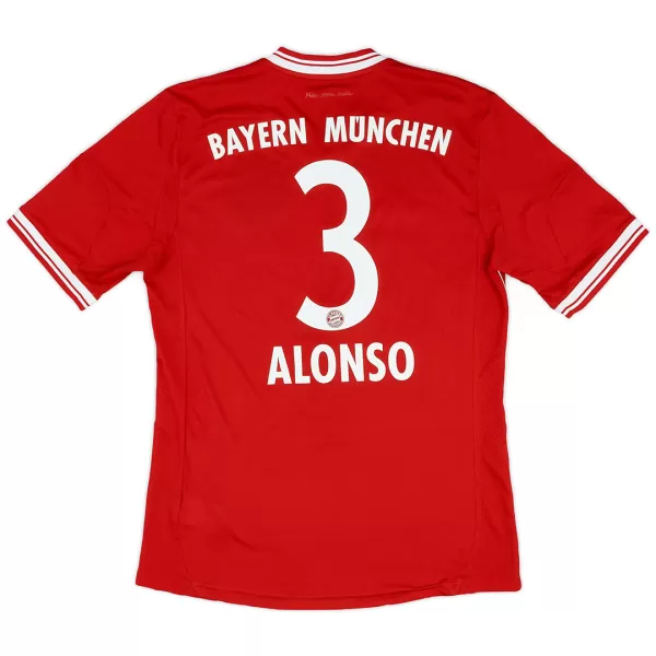 ALONSO #3 Retro Bayern Munich Home Jersey 2013/14 - minejerseys