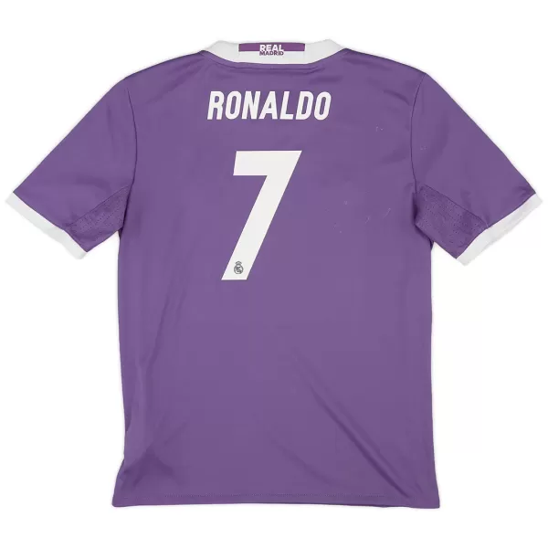 Ronaldo #7 Retro Real Madrid Away Jersey 2016/17 - minejerseys