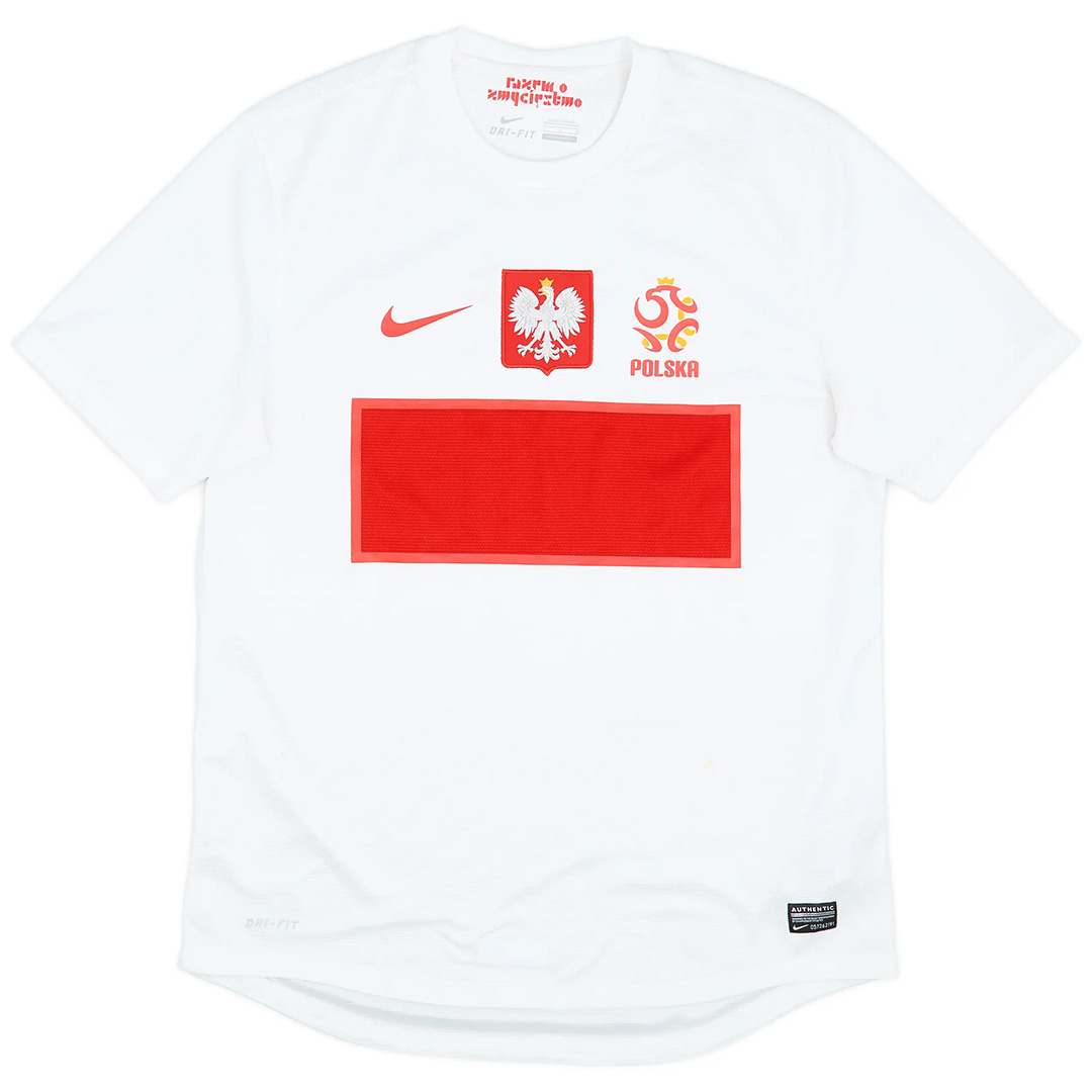 Retro Poland Home Jersey Euro 2012 - Image 3