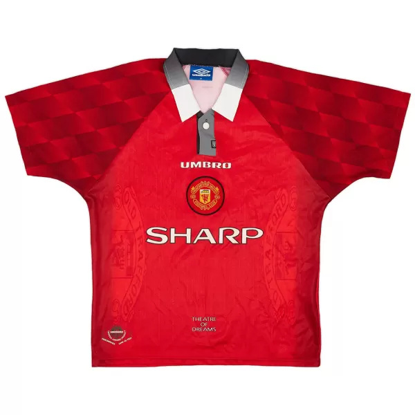 Retro Manchester United Home Jersey 1996/98 - minejerseys