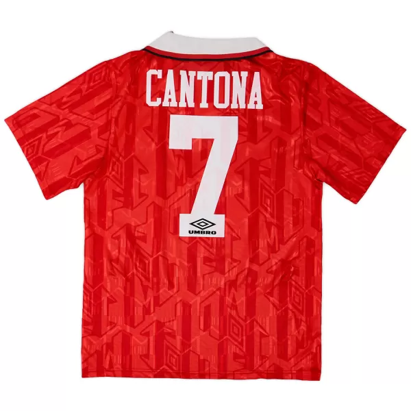 Cantona #7 Retro Manchester United Home Jersey 1992/94 - minejerseys