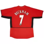 Beckham #7 Retro Manchester United Home Jersey 2002/04 - minejerseys