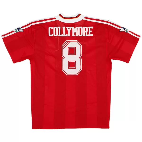 COLLYMORE #8 Retro Liverpool Home Jersey 1995/96 - minejerseys