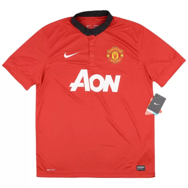 Retro Manchester United Home Jersey 2013/14 - minejerseys
