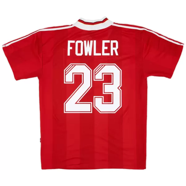 FOWLER #23 Retro Liverpool Home Jersey 1995/96 - minejerseys