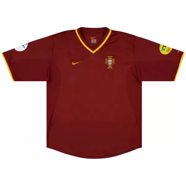 Retro Portugal Home Jersey Euro Cup 2000 - minejerseys
