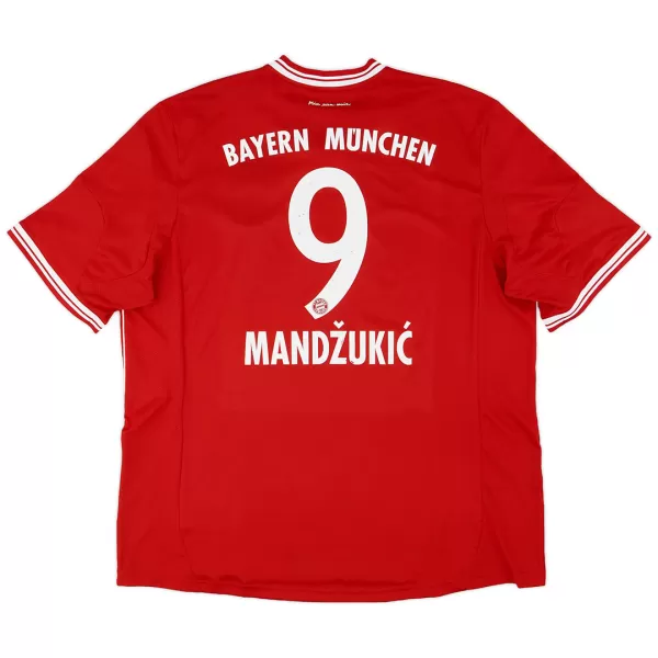 MANDŽUKIĆ #9 Retro Bayern Munich Home Jersey 2013/14 - minejerseys