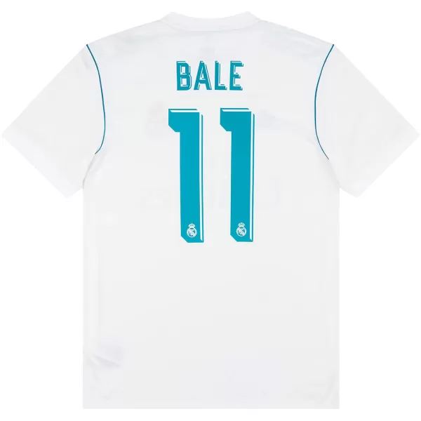 BALE #11 Retro Real Madrid Home Jersey 2017/18 - minejerseys