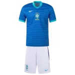 Kids Brazil Away Kit Copa America - minejerseys