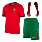 [Super Replica] Portugal Home Full Kit Euro - minejerseys