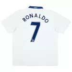Ronaldo #7 Retro Manchester United Away Jersey 2008/09 - minejerseys