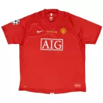 RONALDO #7 Retro Manchester United UCL Final Home Jersey 2007/08 - minejerseys