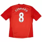 GERRARD #8 Retro Liverpool Home Jersey 2010/12 - minejerseys