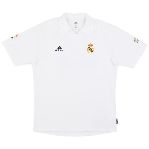 Retro Real Madrid Centenary Home Jersey 2002/03 - minejerseys