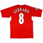 Gerrard #8 Retro Liverpool UCL Final Home Jersey 2005 - minejerseys