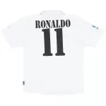 RONALDO #11 Retro Real Madrid Centenary Home Jersey 2002/03 - minejerseys