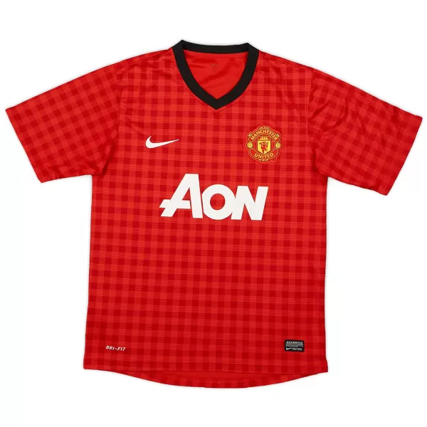 Retro Manchester United Home Jersey 2012/13 - minejerseys
