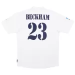 BECKHAM #23 Retro Real Madrid Centenary Home Jersey 2002/03 - minejerseys
