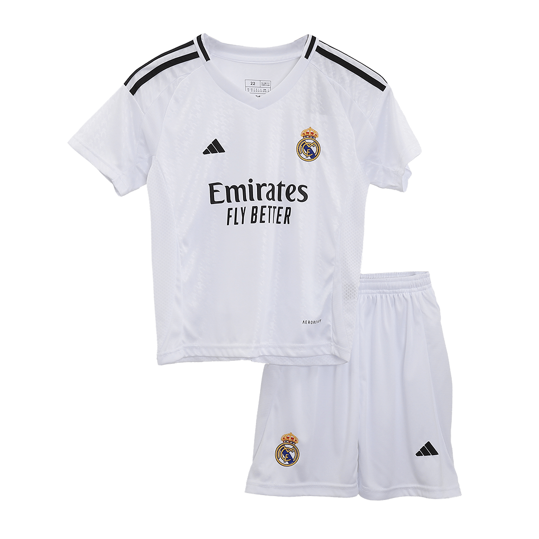 Discount Kids Real Madrid Home Kit 2024/25 - Image 2