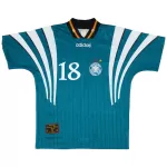 KLINSMANN #18 Retro Germany Away Jersey Euro Cup 1996 - minejerseys
