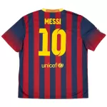 Messi #10 Retro Barcelona Home Jersey 2013/14 - minejerseys