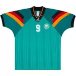 Völler #9 Retro Germany Away Jersey 1992 - minejerseys