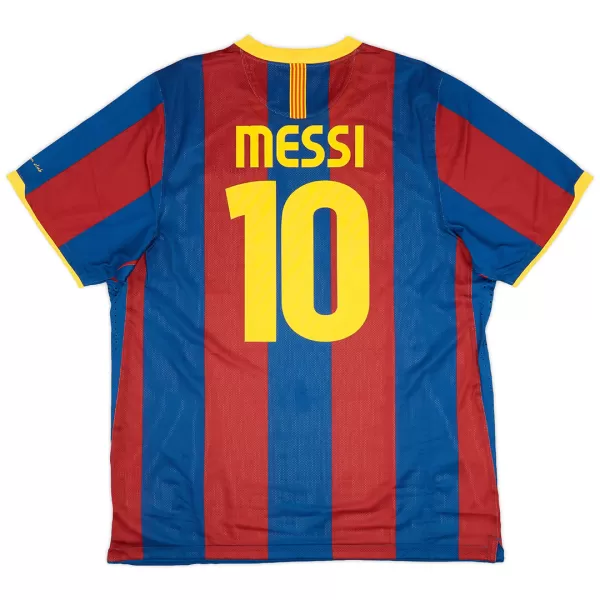 Messi #10 Retro Barcelona Home Jersey 2010/11 - minejerseys