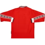 Retro Manchester United Home Long Sleeve Jersey 1998/00 - minejerseys