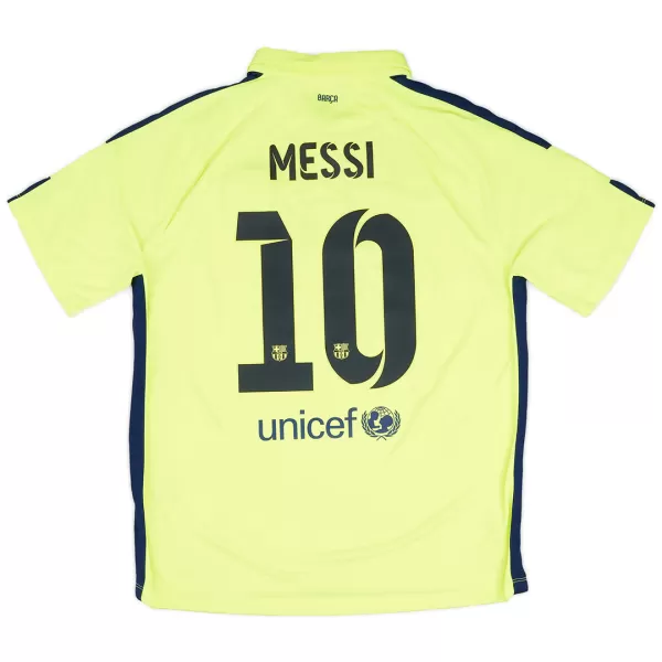 Messi #10 Retro Barcelona Third Jersey 2014/15 - minejerseys