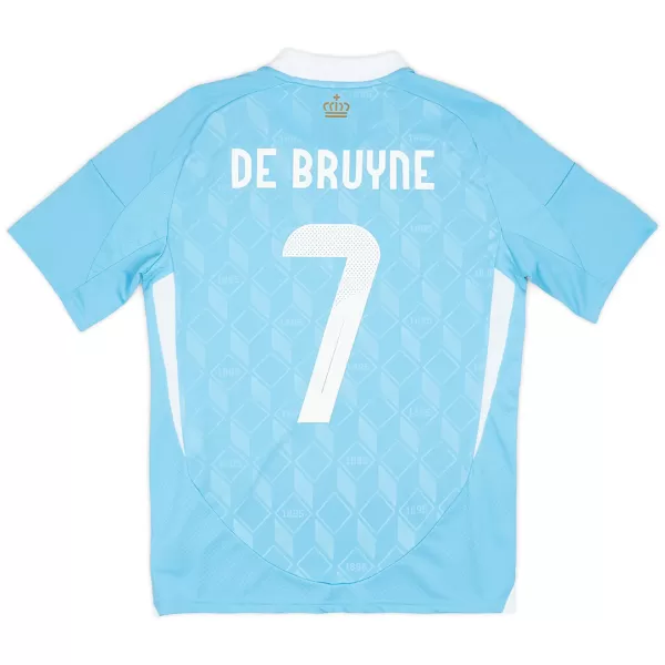 De Bruyne #7 Belgium Away Jersey EURO - minejerseys
