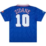 Zidane #10 Retro France Home Jersey Euro Cup 1996 - minejerseys