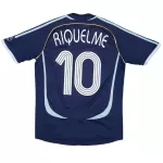 RIQUELME #10 Retro Argentina Away Jersey World Cup 2006 - minejerseys